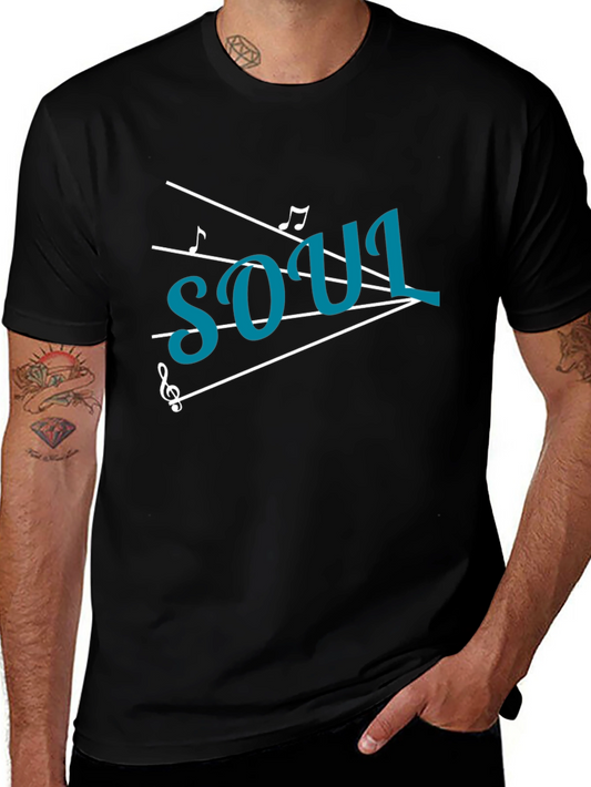 Soul Music Graphic T-Shirt - Stylish Comfort Fit Tee