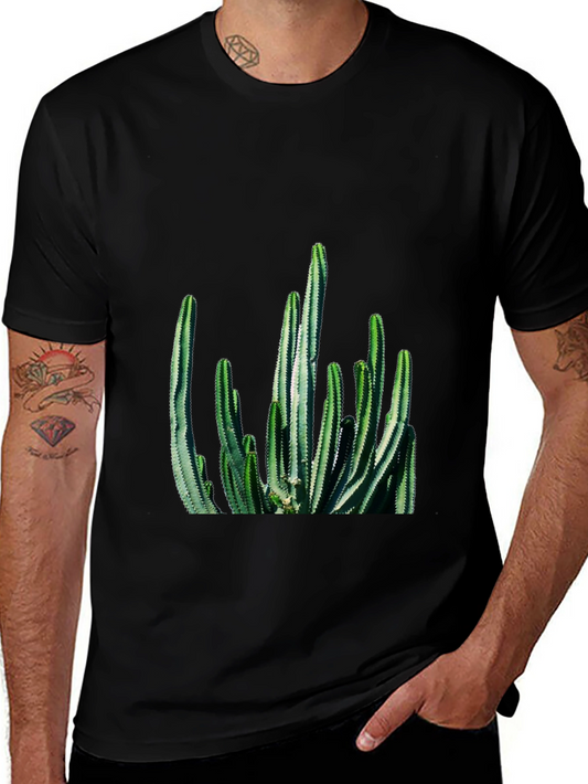 Cactus Graphic Tee - Black