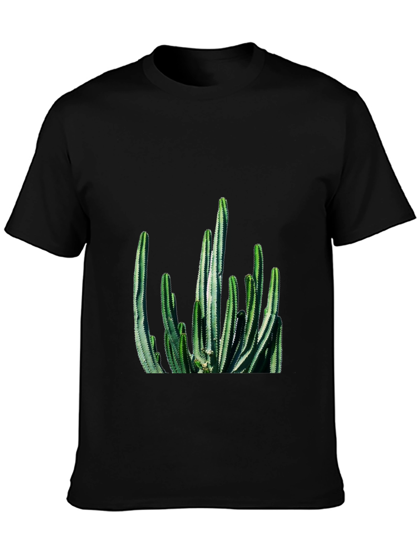 Cactus Graphic Tee - Black