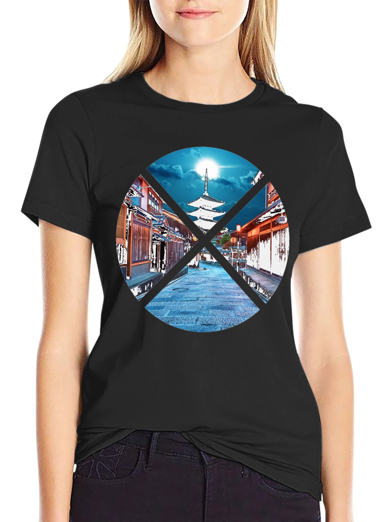 Urban Japan Pagoda T-Shirt