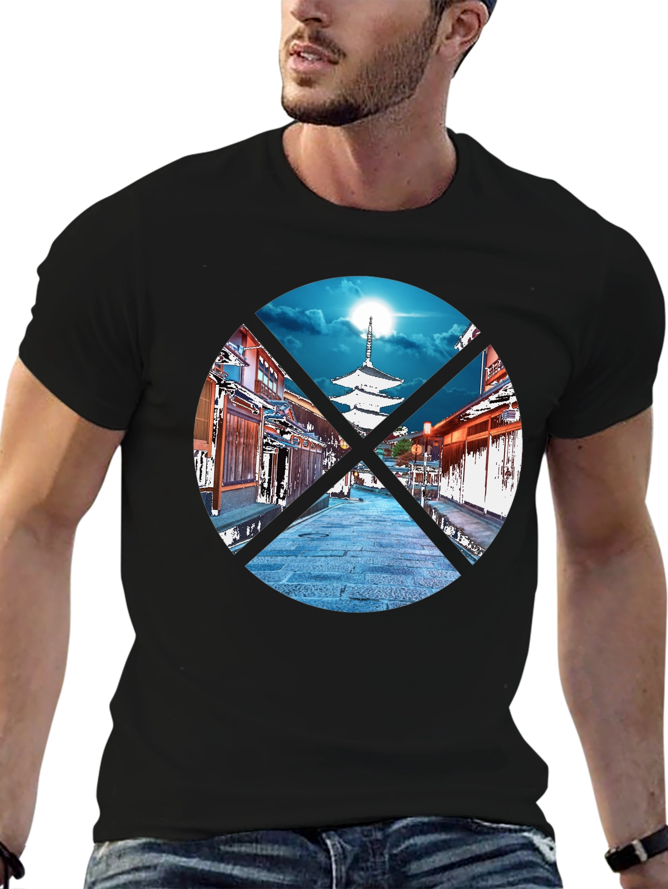 Urban Japan Pagoda T-Shirt