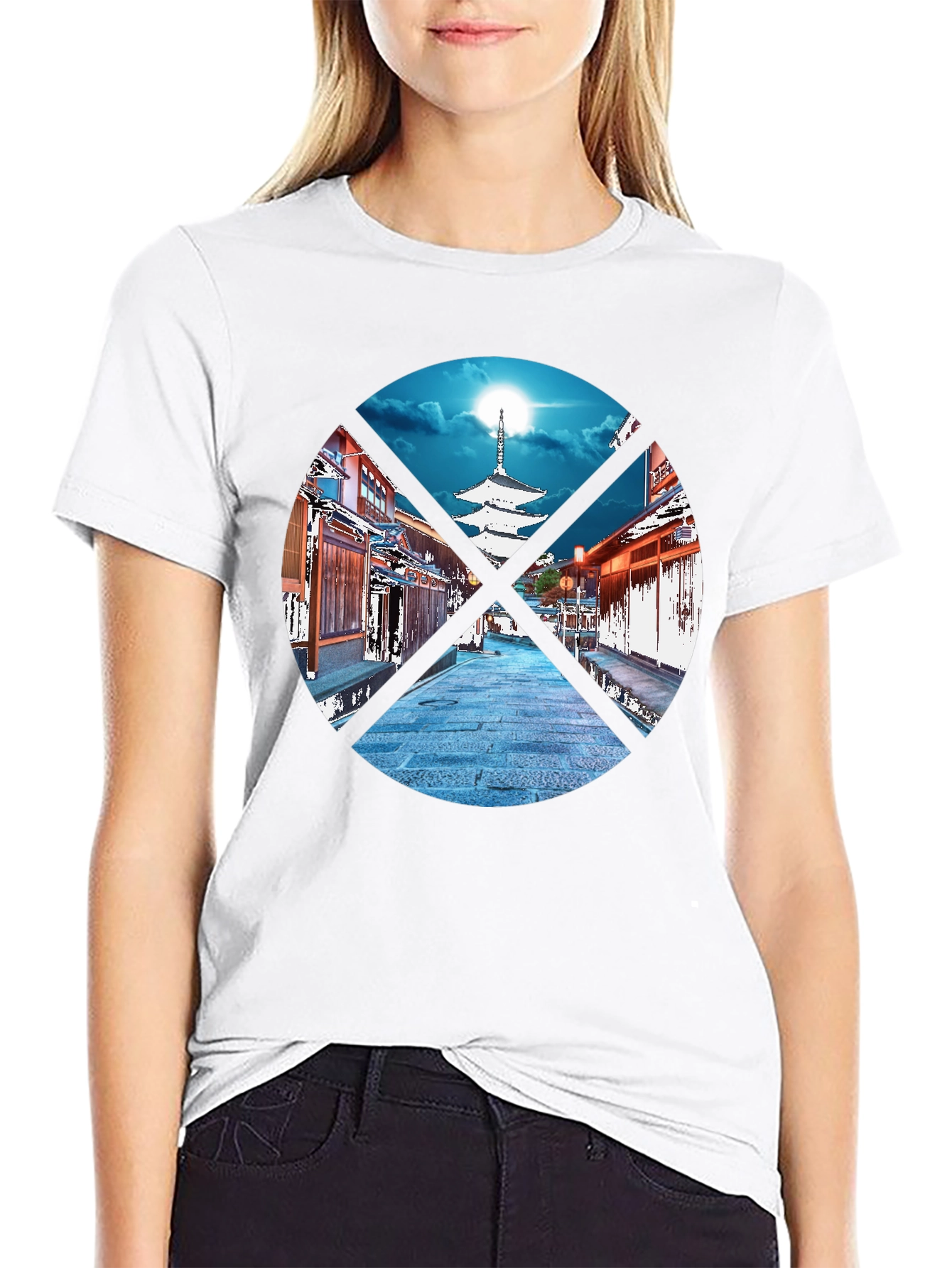 Urban Japan Pagoda T-Shirt