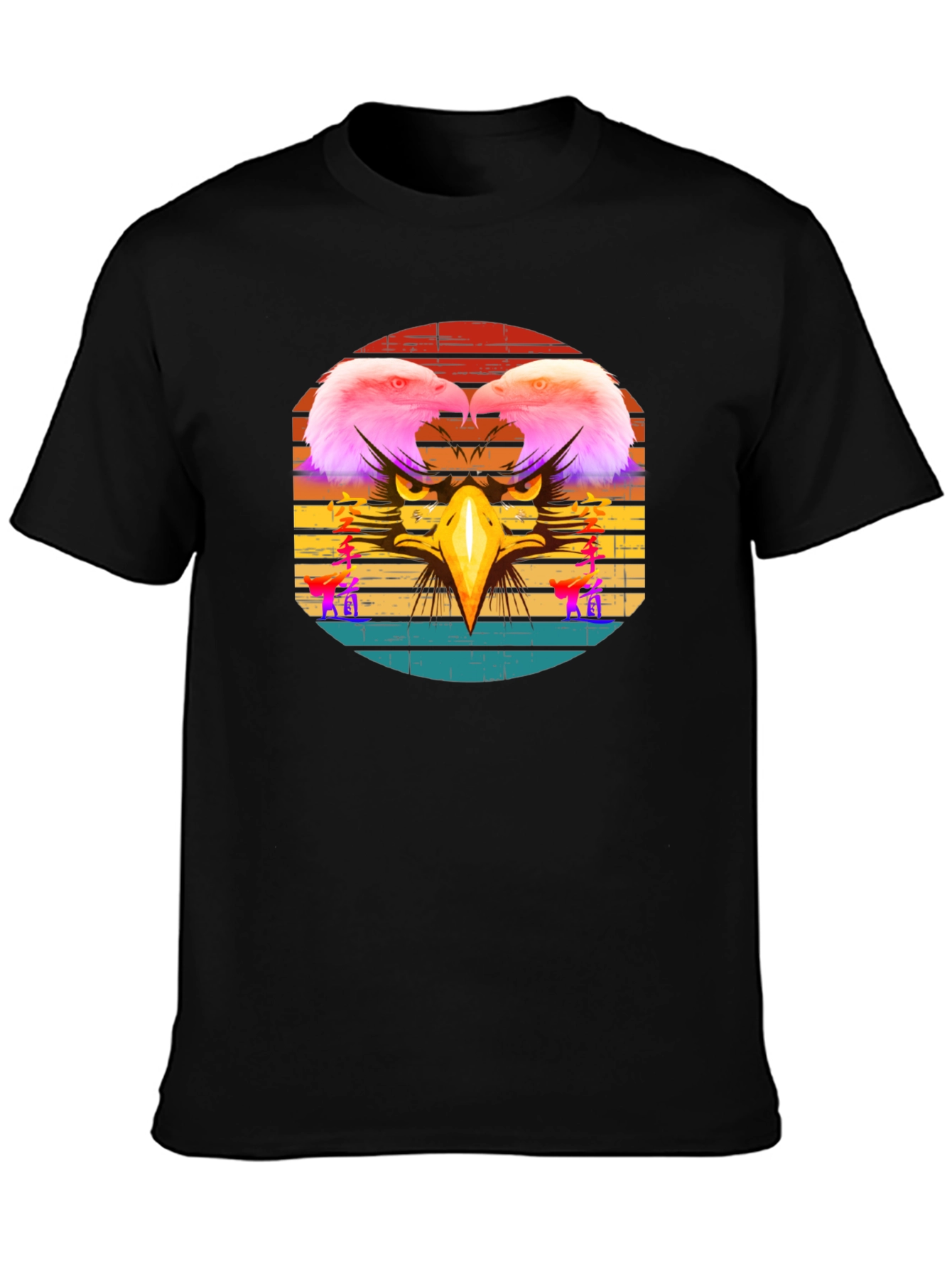 Retro Eagle Graphic Tee - Bold Style