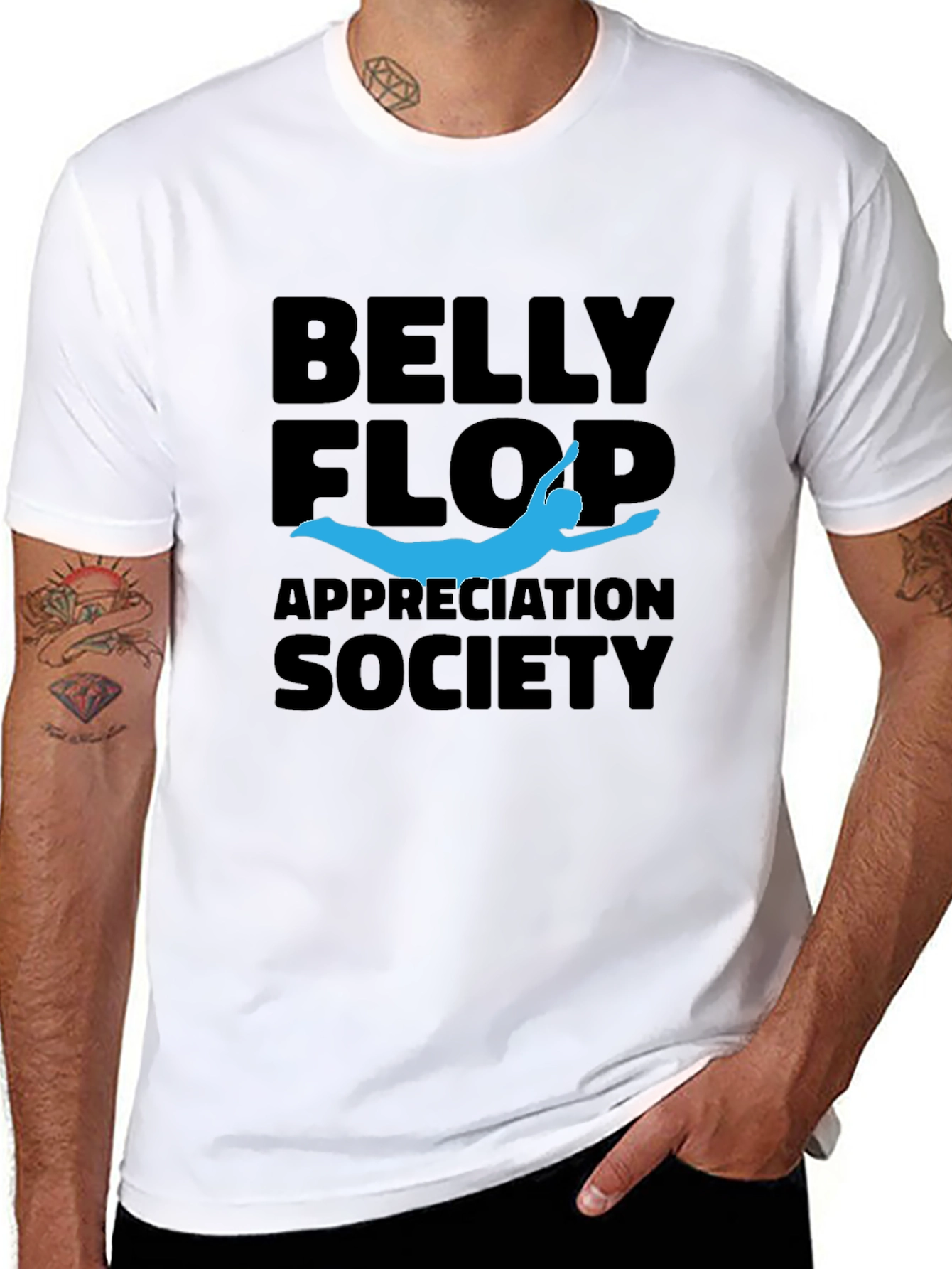 Belly Flop Appreciation Society Tee