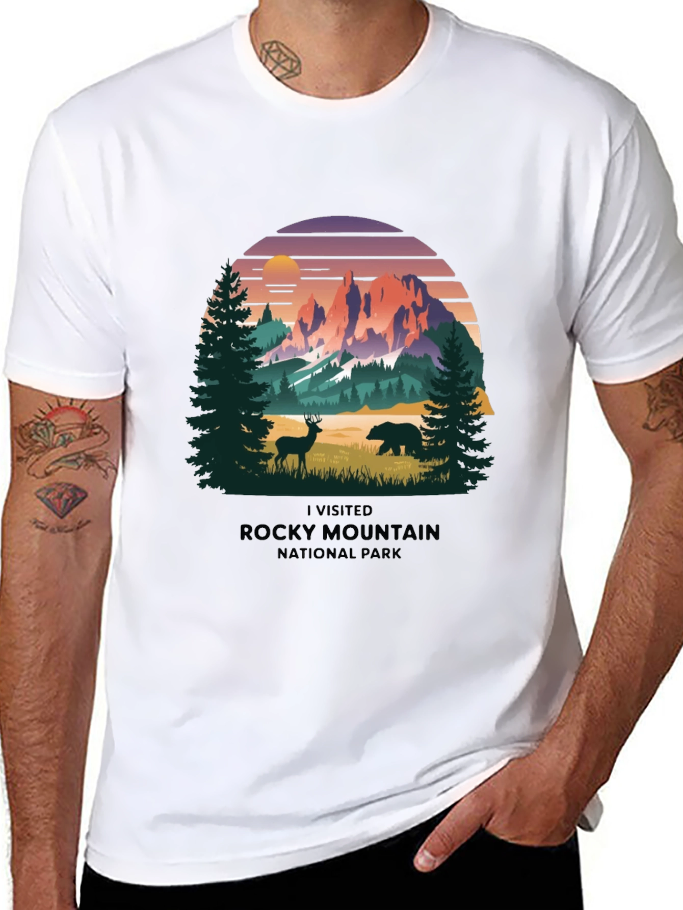 Rocky Mountain National Park Graphic Tee