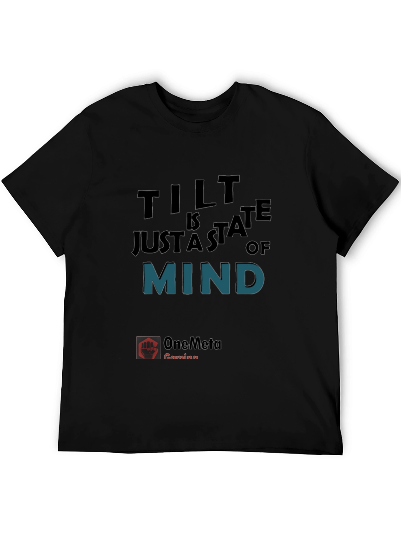Tilt is a State of Mind Black T-Shirt
