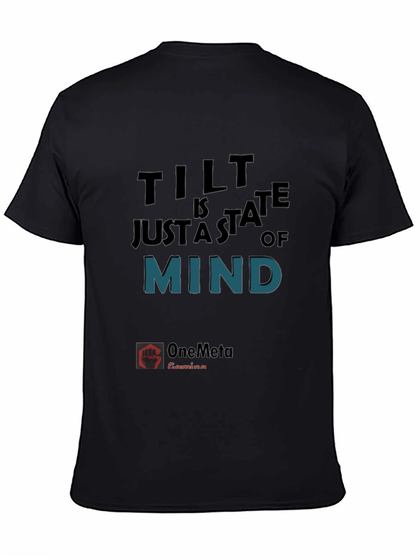 Tilt is a State of Mind Black T-Shirt