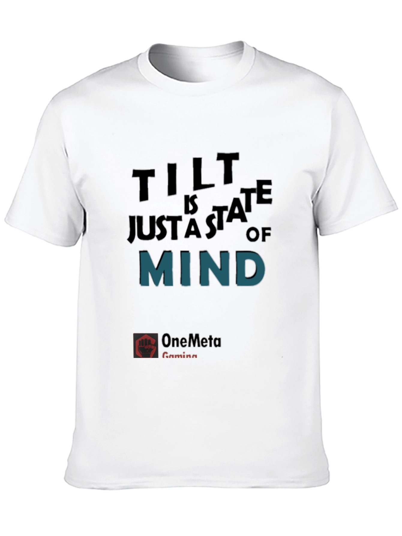 Tilt is a State of Mind Black T-Shirt