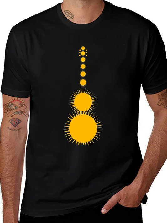 Solar Guitar Graphic Tee - Black