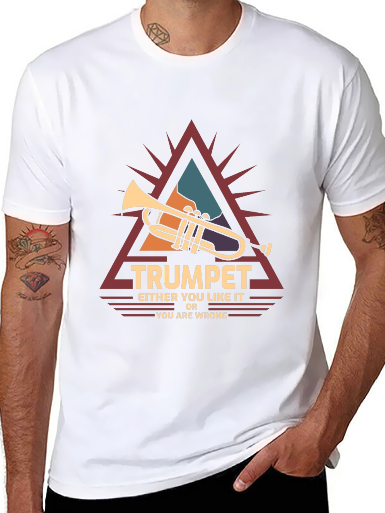 Trumpet T-Shirt - Music Lover Gift