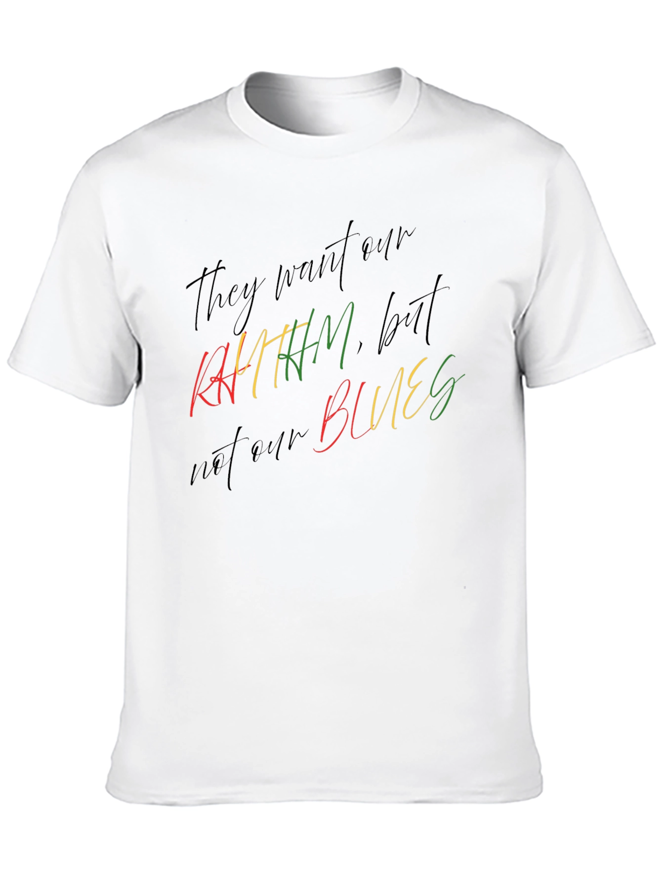 Rhythm & Blues Graphic Tee - Black Unisex T-Shirt