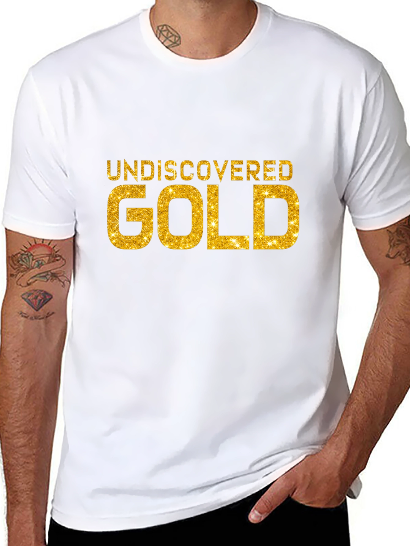 Undiscovered Gold Black T-Shirt