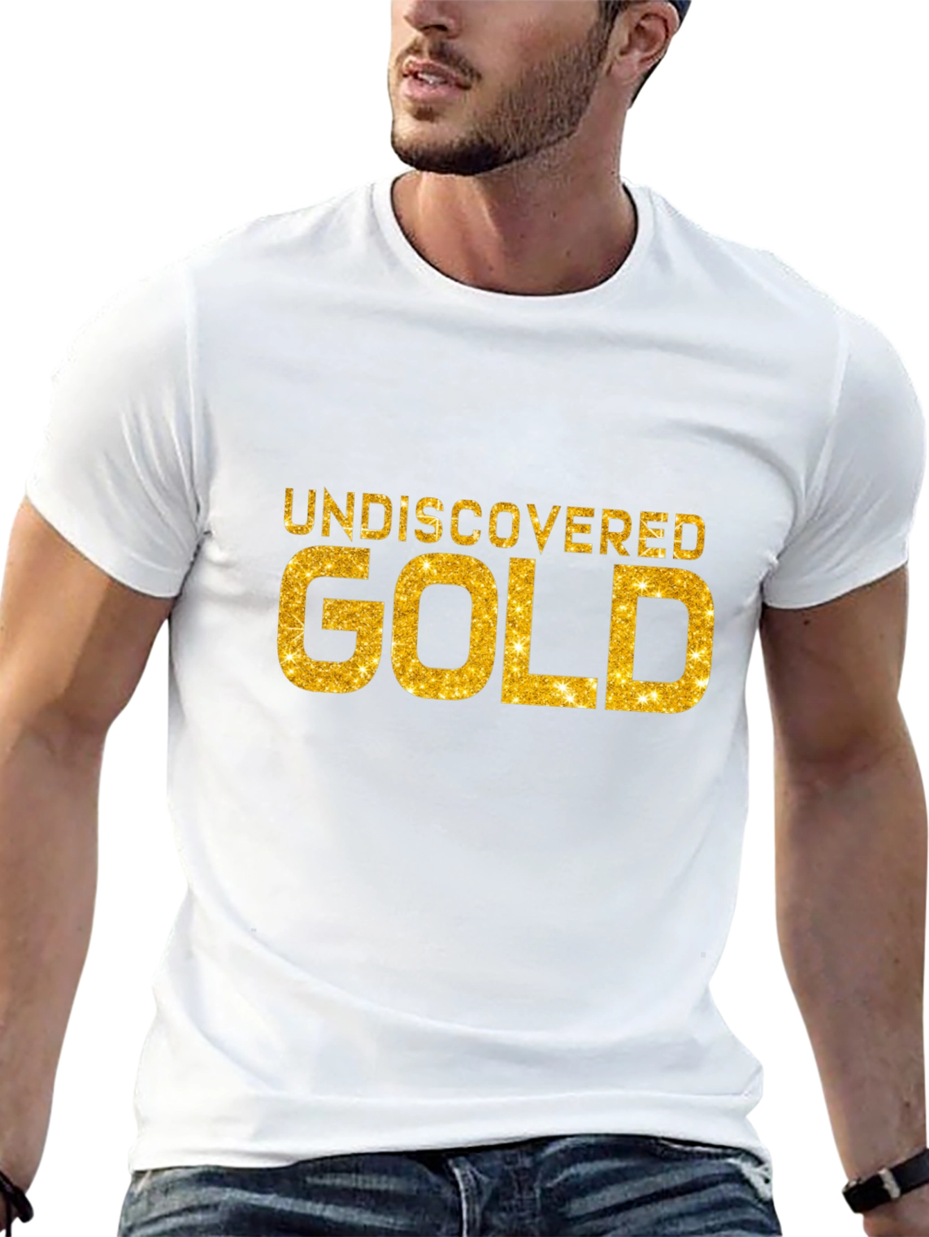 Undiscovered Gold Black T-Shirt