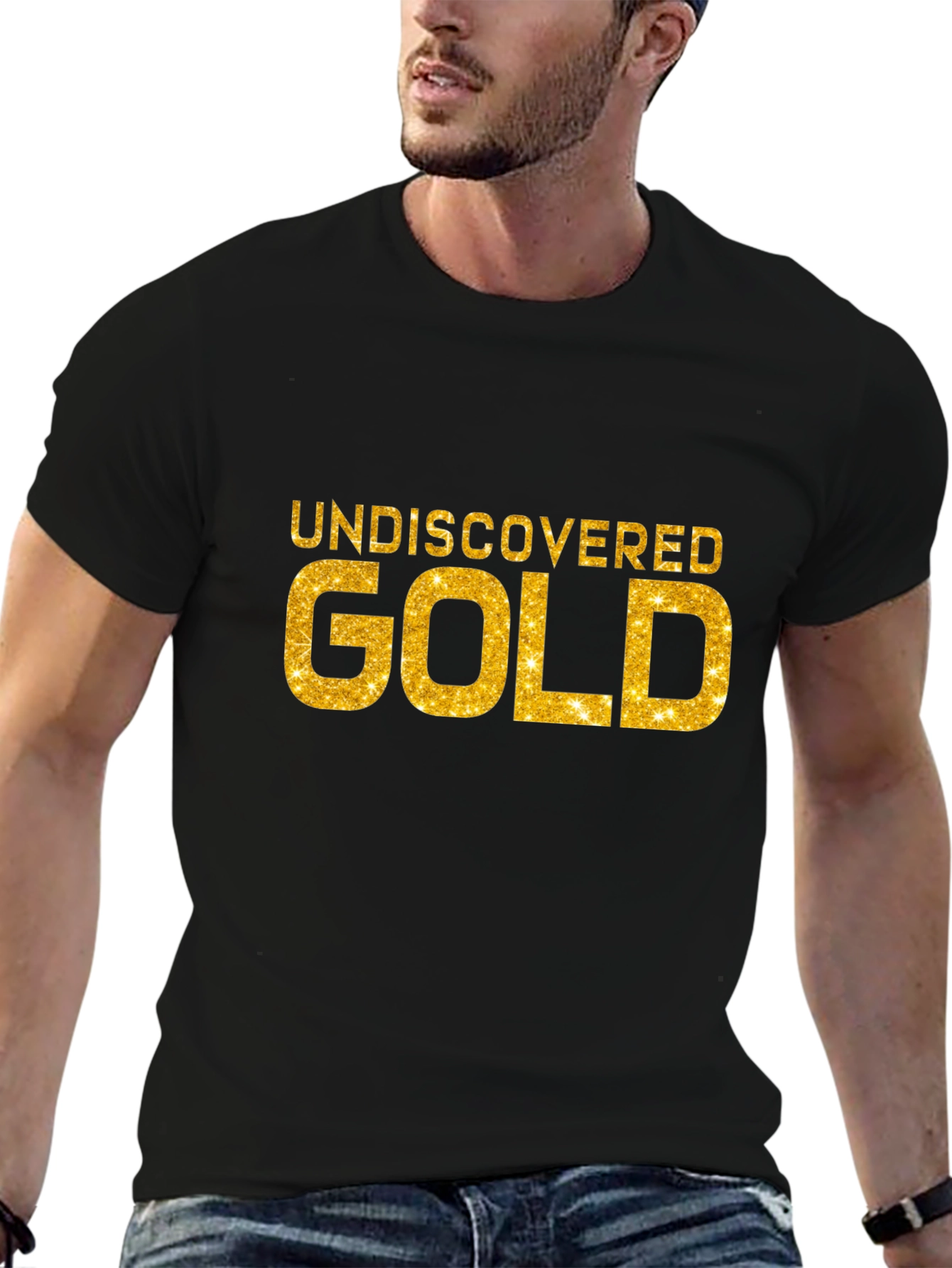 Undiscovered Gold Black T-Shirt