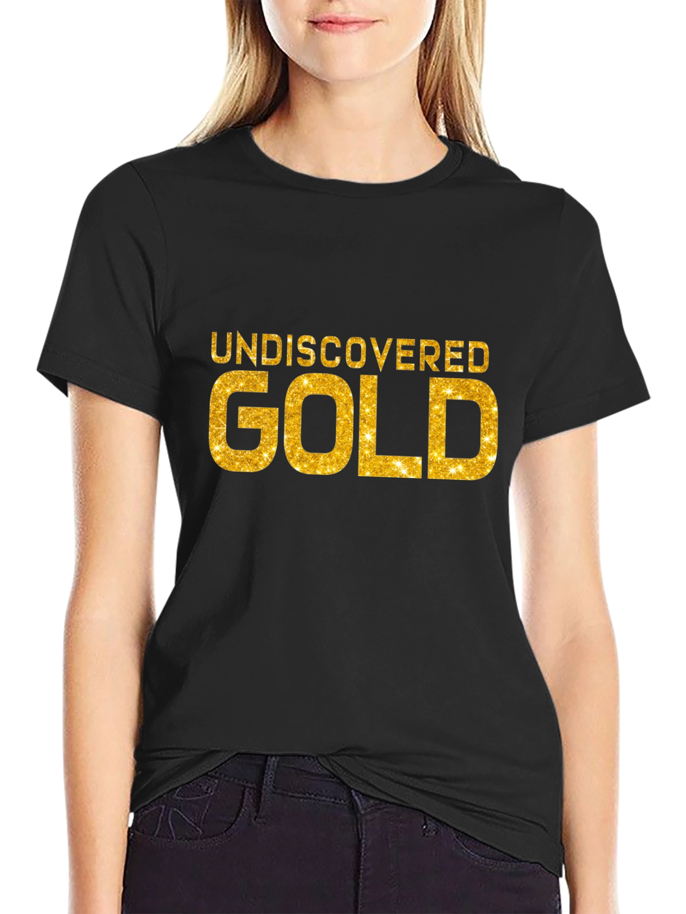 Undiscovered Gold Black T-Shirt