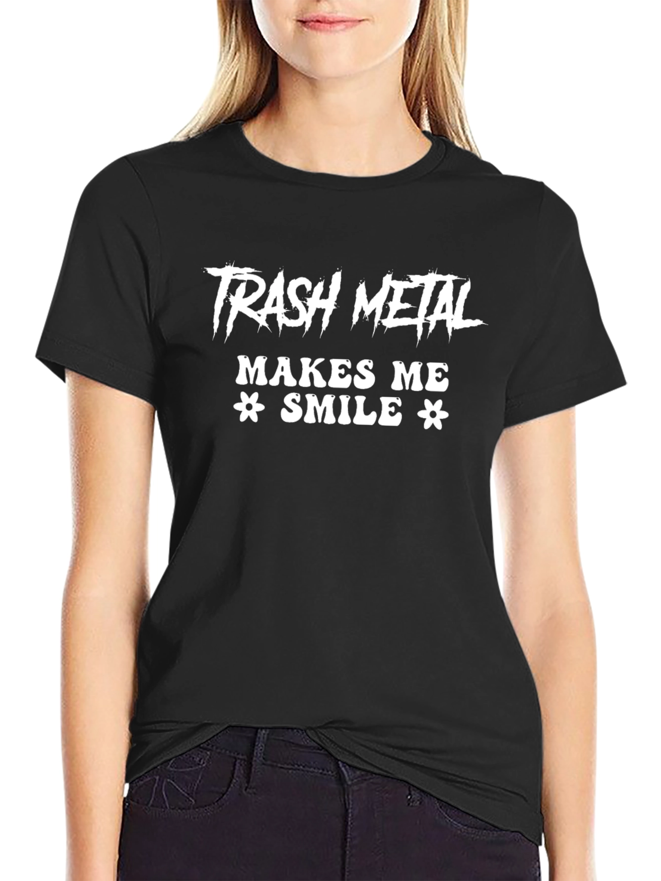 Trash Metal Makes Me Smile T-Shirt