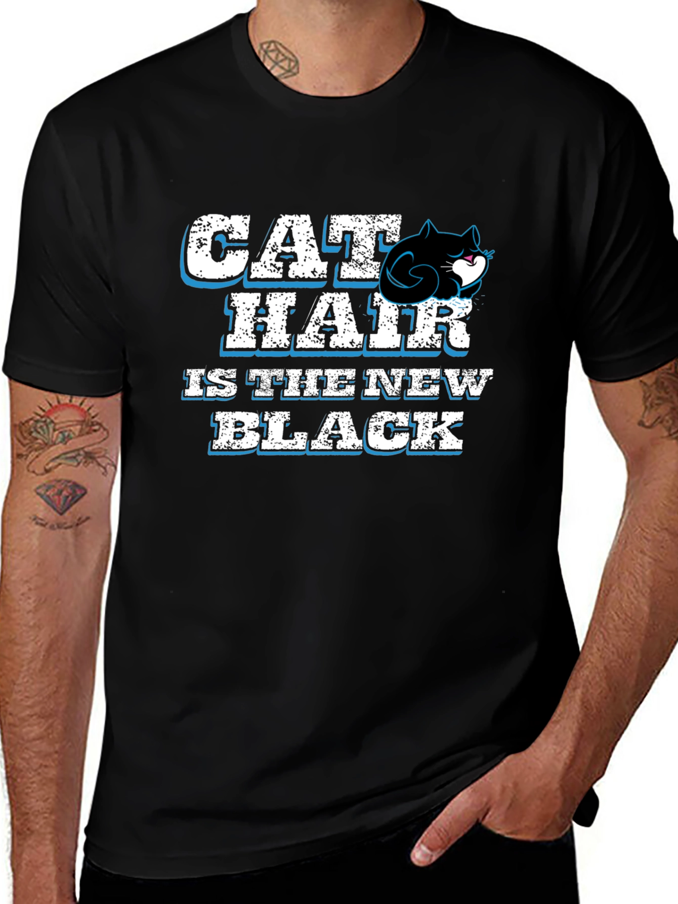 Cat Hair is The New Black T-Shirt