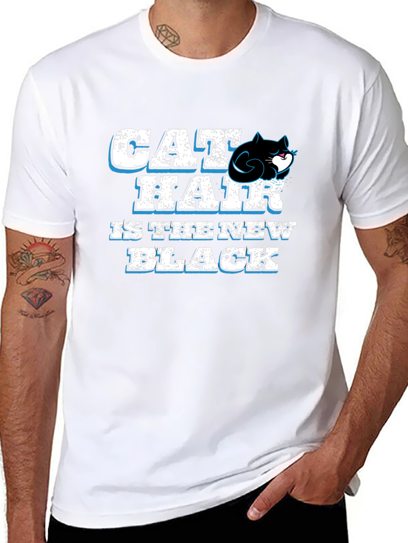 Cat Hair is The New Black T-Shirt