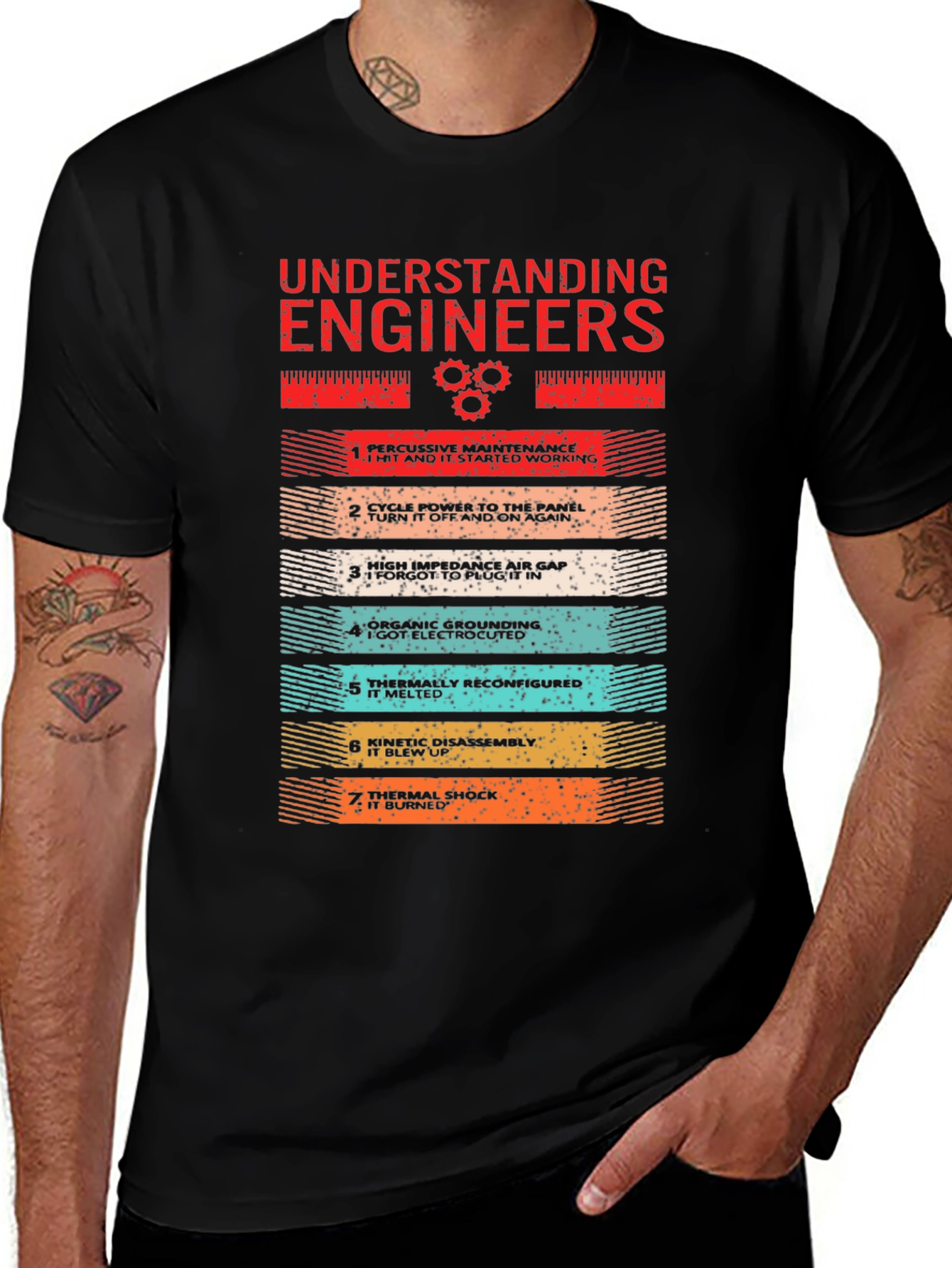Understanding Engineers Graphic T-Shirt