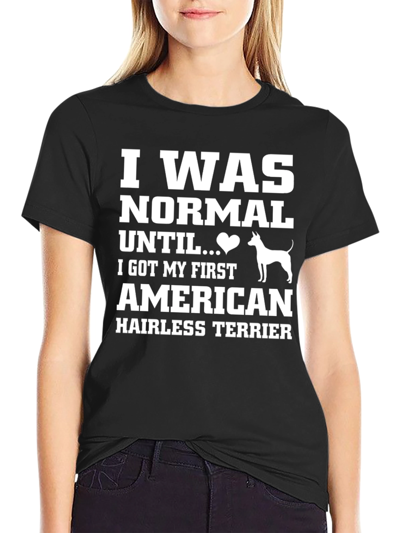 American Hairless Terrier Lover T-Shirt