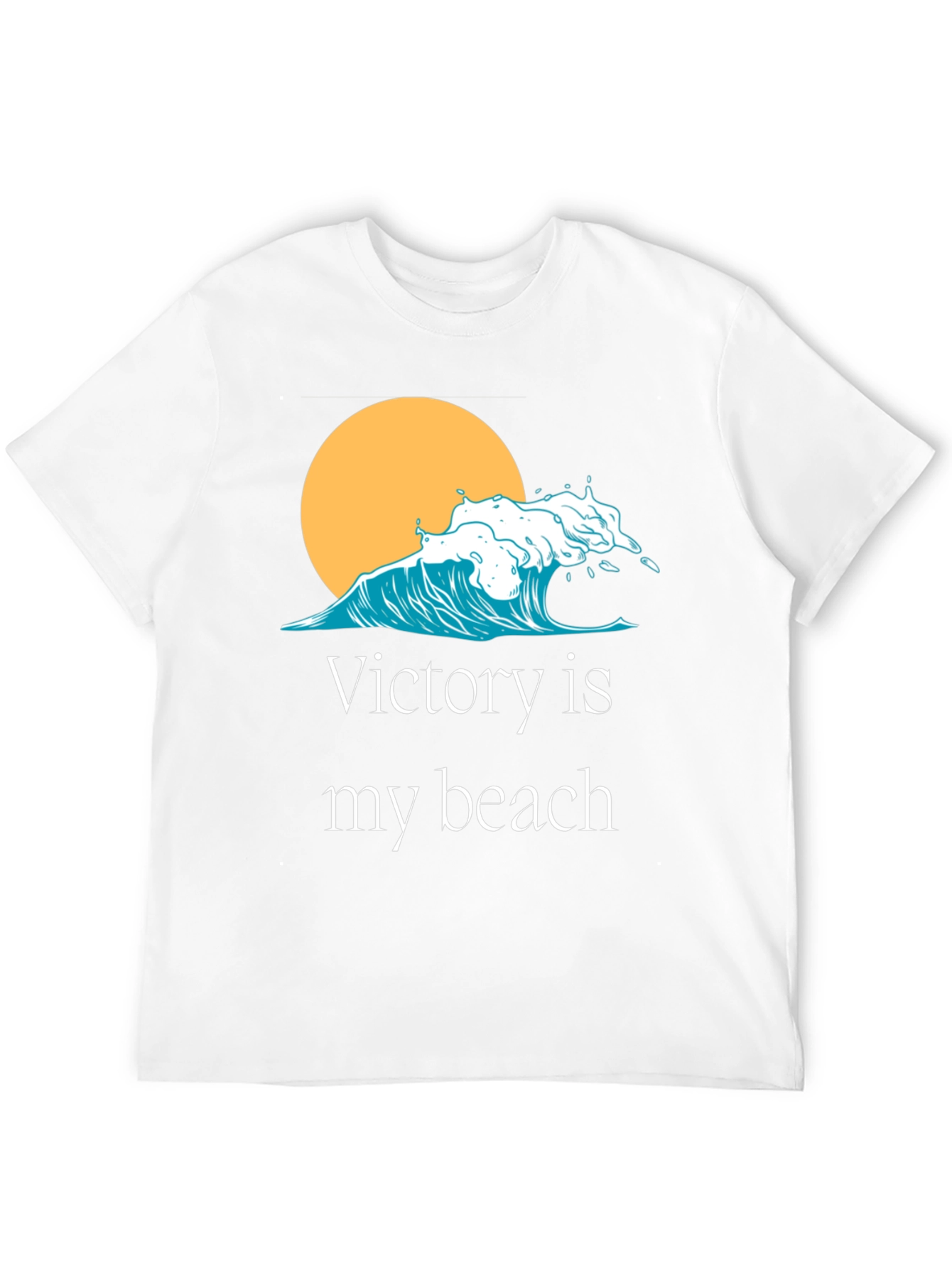 Victory is My Beach Graphic T-Shirt