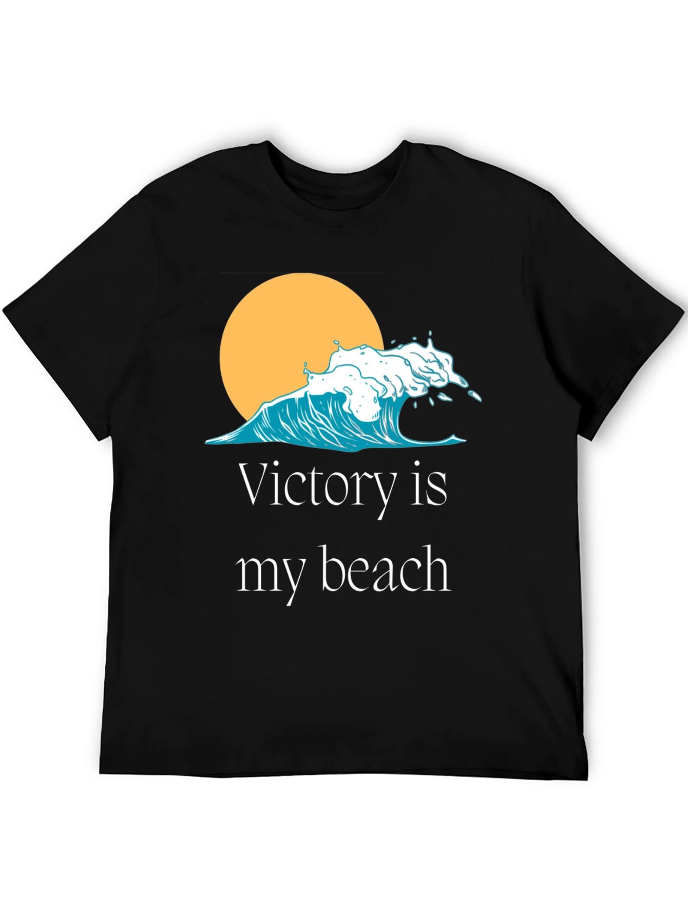 Victory is My Beach Graphic T-Shirt