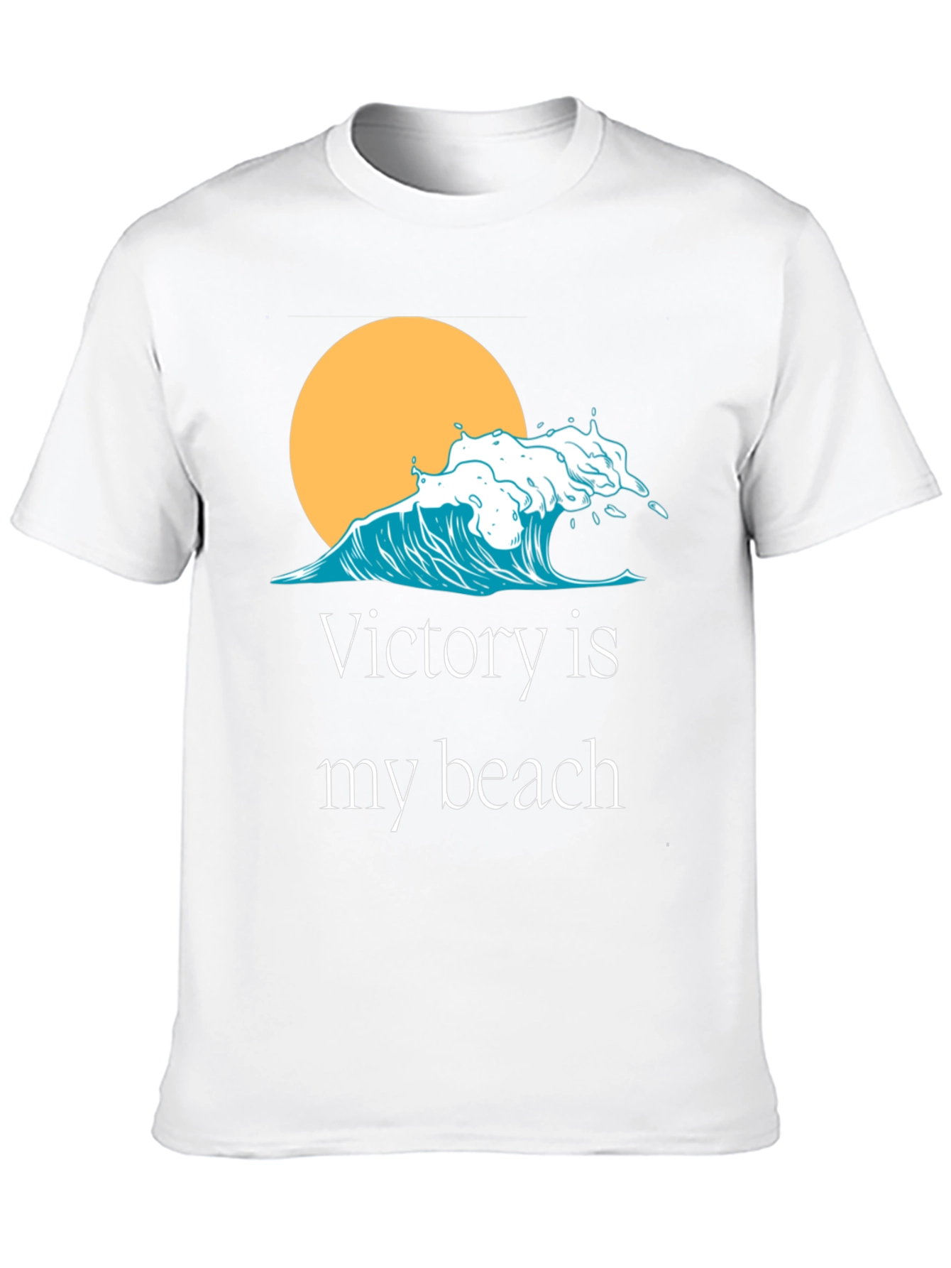 Victory is My Beach Graphic T-Shirt