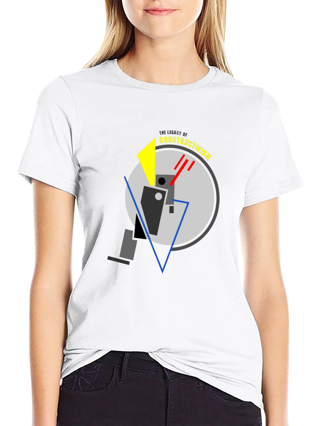 Constructivism Graphic Tee - Modern Art T-Shirt