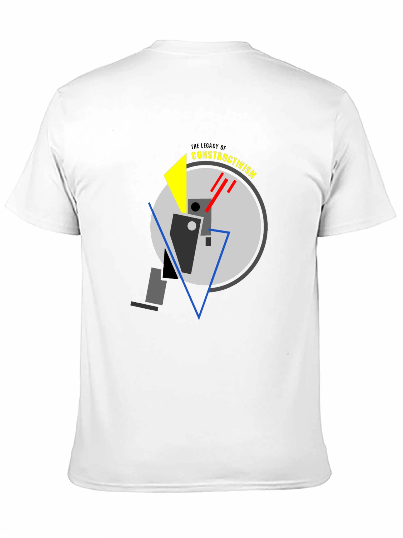 Constructivism Graphic Tee - Modern Art T-Shirt