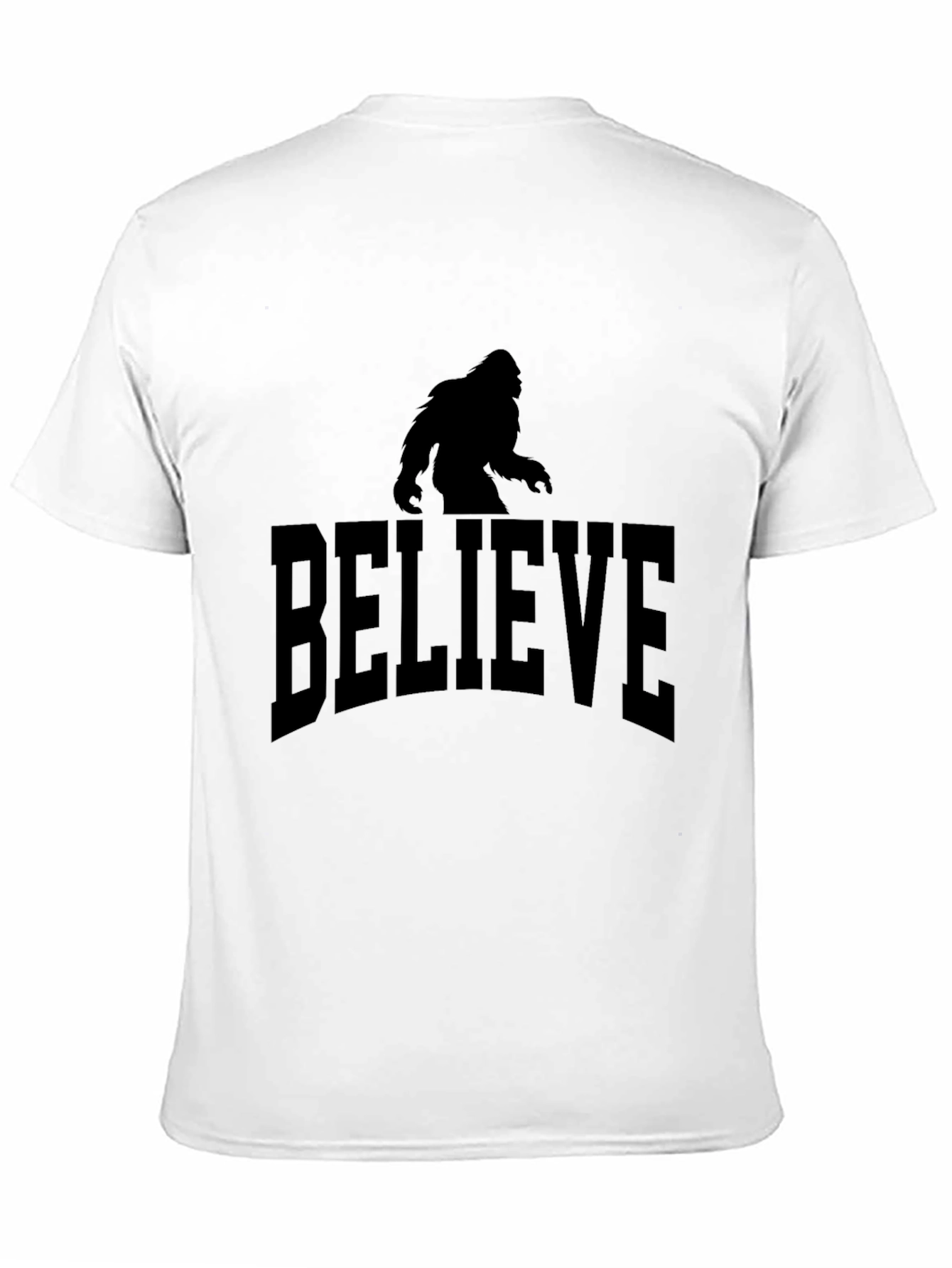 Believe Bigfoot T-Shirt - Black