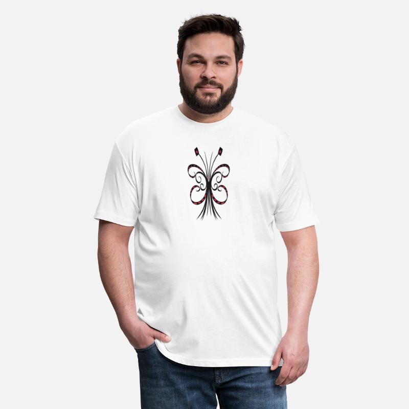 Random decoration, patterned butterfly