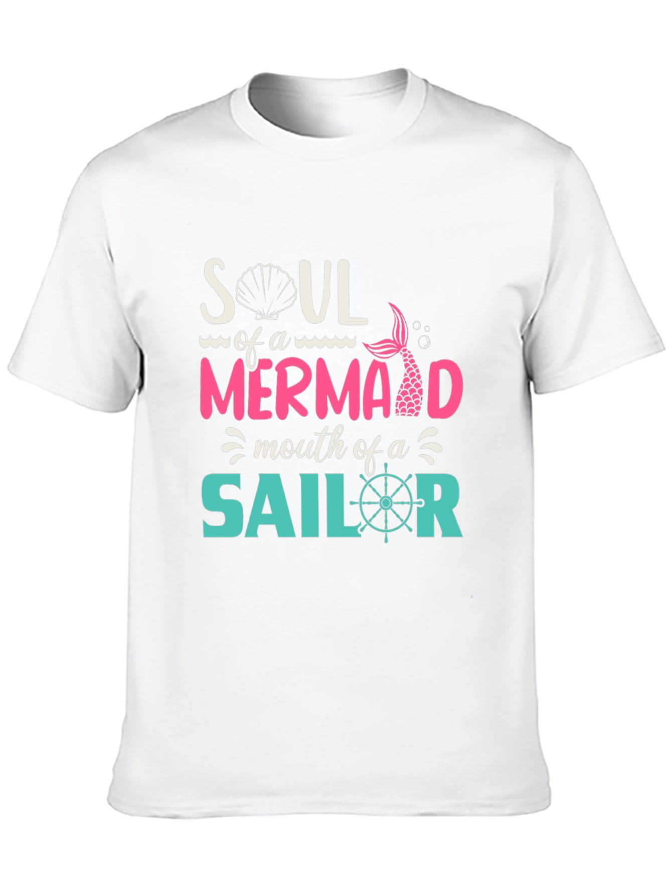 Soul of a Mermaid T-Shirt - Nautical Design