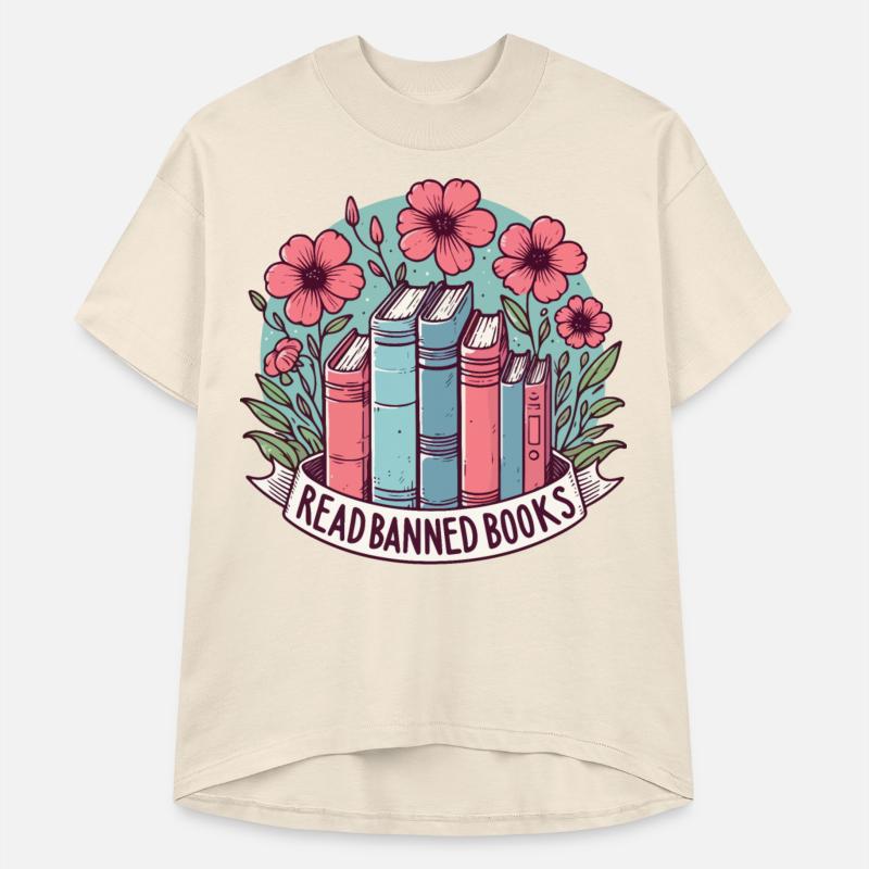 Read Banned Books Cute Floral