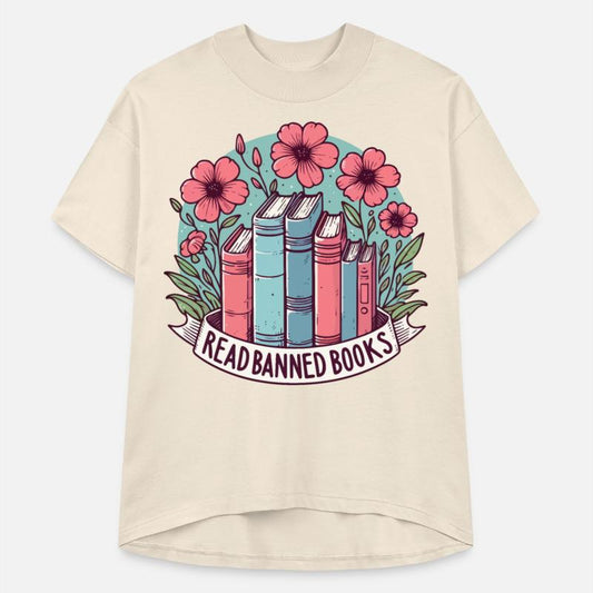 Read Banned Books Cute Floral