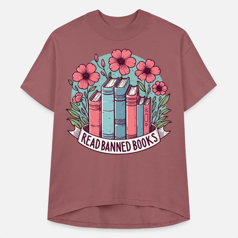 Read Banned Books Cute Floral