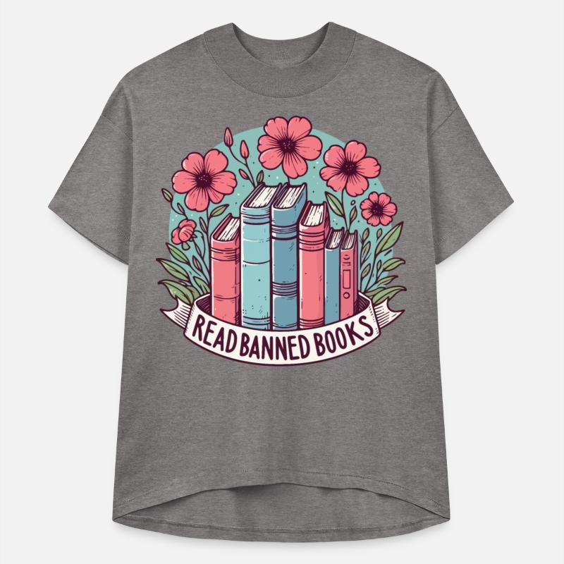 Read Banned Books Cute Floral