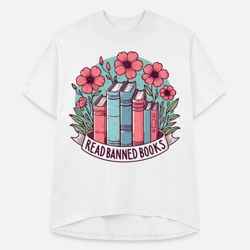 Read Banned Books Cute Floral