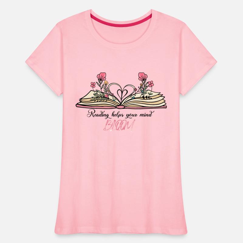 Reading helps your mind bloom sublimation