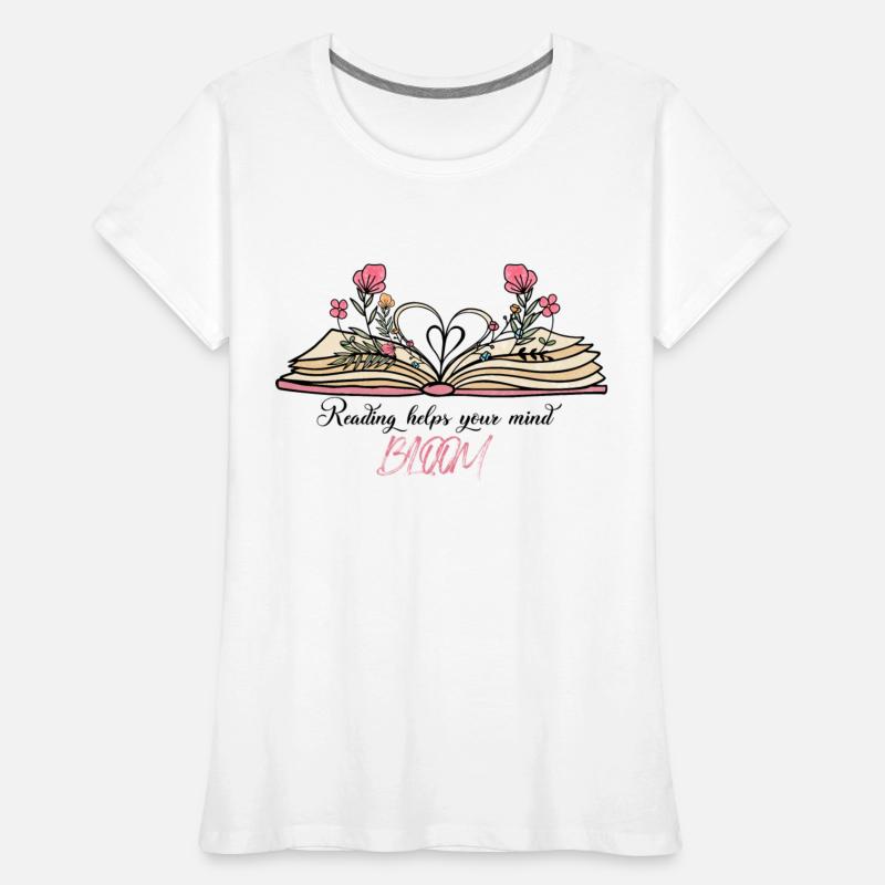 Reading helps your mind bloom sublimation