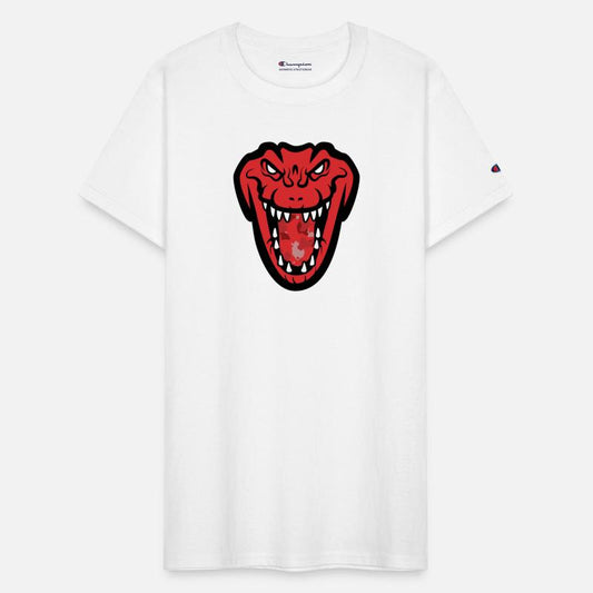 Red Military Crocodile