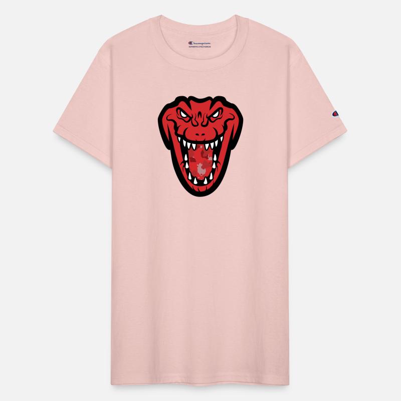 Red Military Crocodile