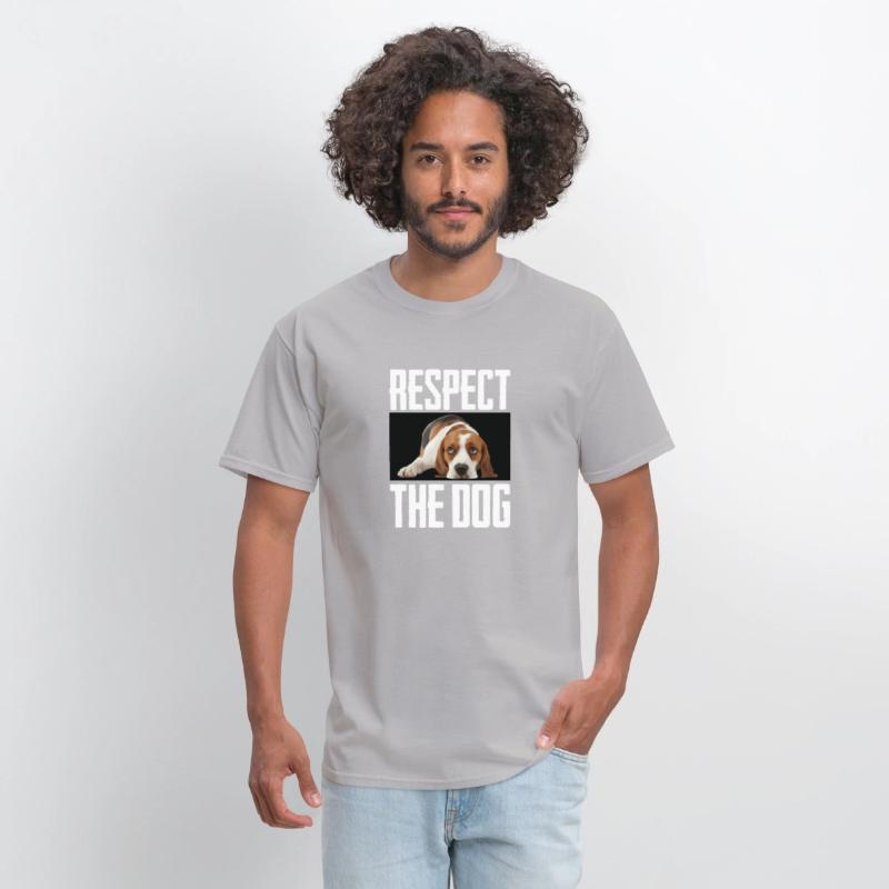 Respect The Dog Cute Puppy Photo Canine Lover Gift