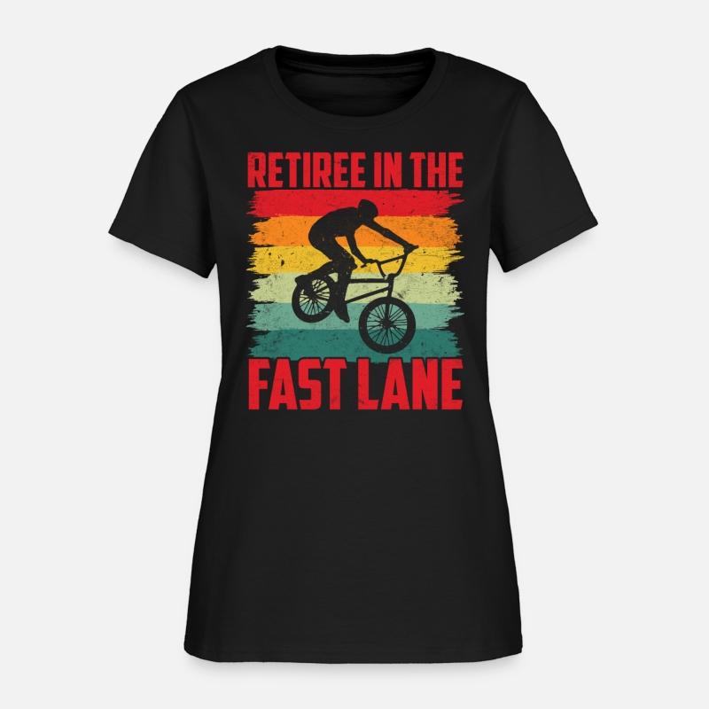 Retiree in the Faster Lane Biking Retirement