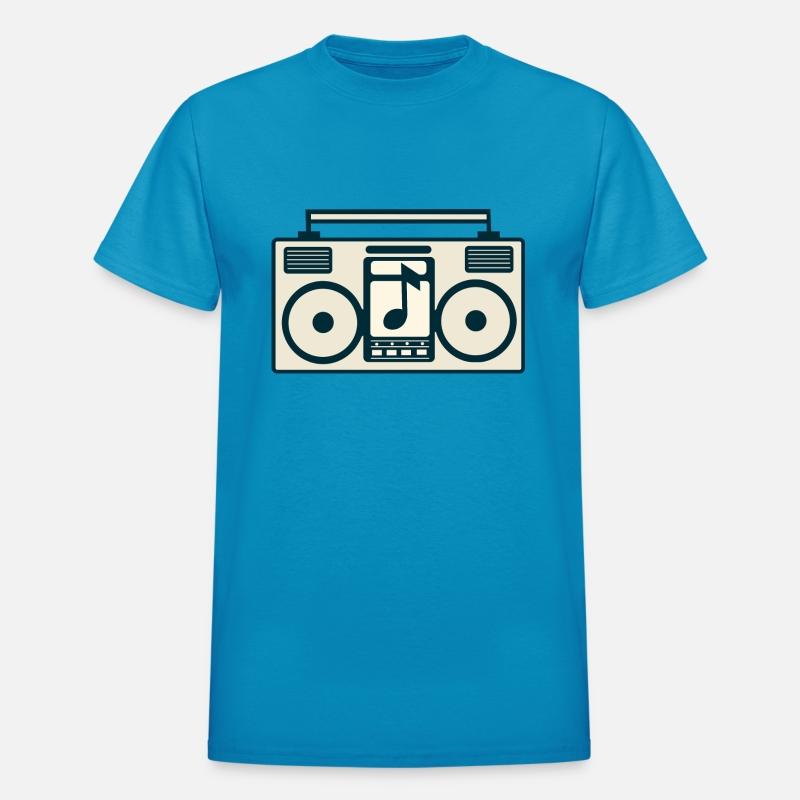 Retro Boombox Music Minimalist Design