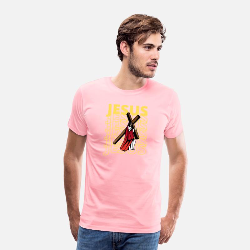 Retro Cross Jesus