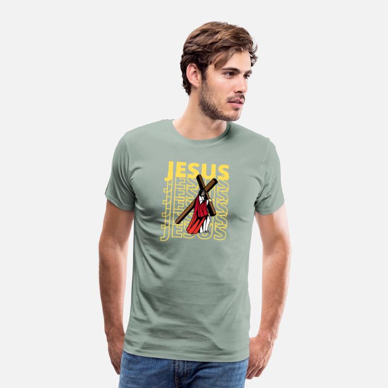 Retro Cross Jesus