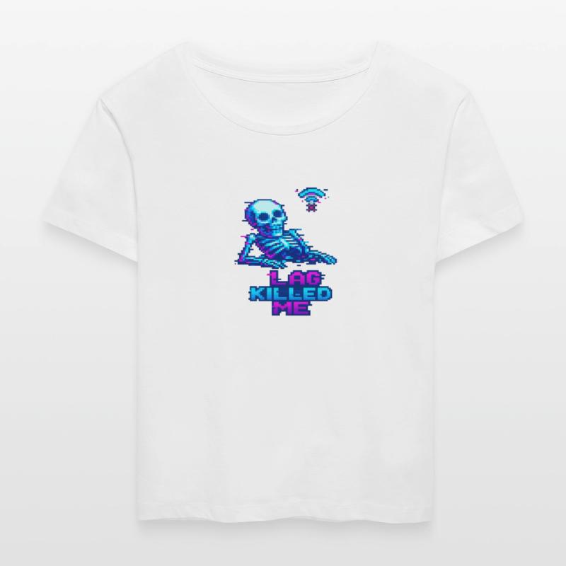 Retro Digital Skeleton with WiFi Signal