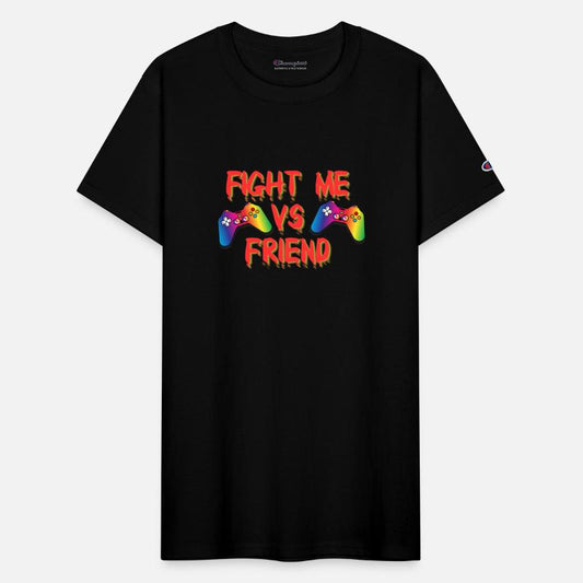 Retro Gaming Joystick Funny with friend T-Shirt