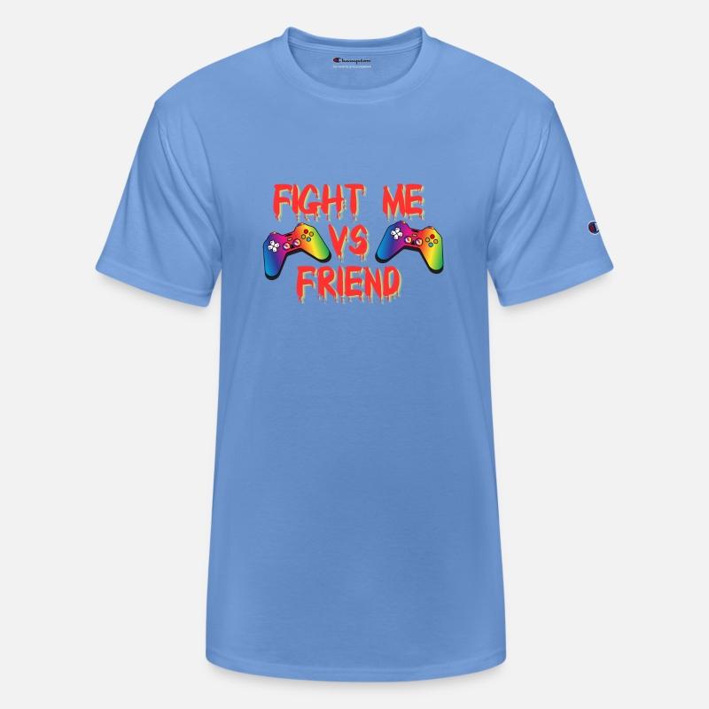 Retro Gaming Joystick Funny with friend T-Shirt