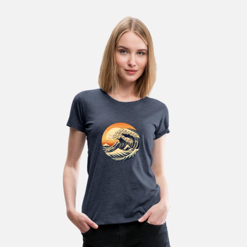 Retro Great Ocean Waves